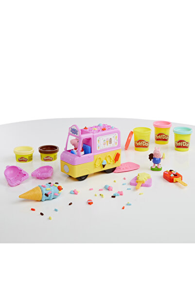 Hasbro PLAY-DOH PEPPA PIG MAȘINĂ DE ÎNGHEȚATĂ F3597