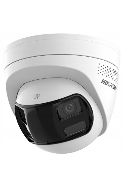 Hikvision Cameră IP 8MP 4K DS-2CD1383G2P-LIUF/SL, Cameră panoramică 180° °   ...