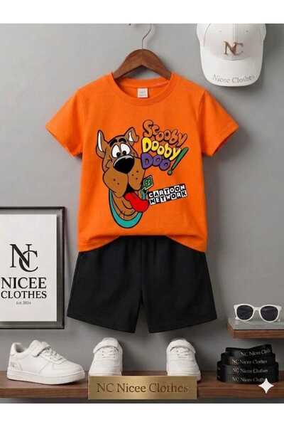 Leto Lykia Summer Children's T-Shirt Shorts Unisex (Scoby Du Baskilii)