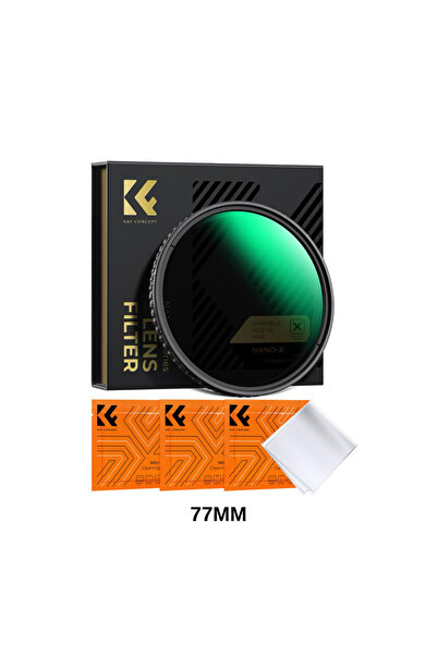 K&F CONCEPT 77 mm ND2-ND32 Ayarlanabilir Değişken Filtre
