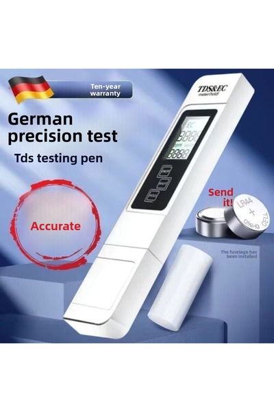 Choice WHITE Digital Water Quality Tester TDS EC Meter Range 0-9999 Multifunc...