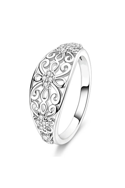 Choice40 8 KTR246 Original 925 Silver Ring For Woman Star Sun Butterfly Zirco...