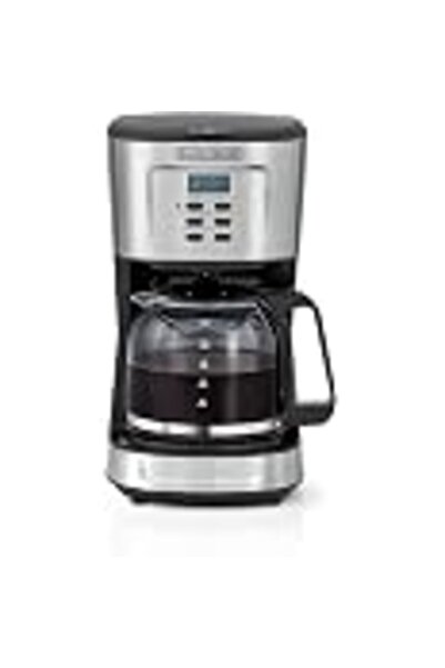 BLACK +DECKER 12-Cup Coffee Maker, 900W Programmable Drip Coffee Machine, 1.5...