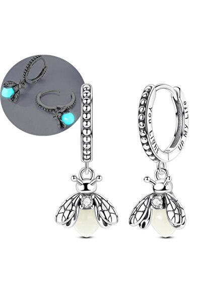 Choice19 KTE539 Classic 925 Sterling Silver Hoop Earring For Woman Plain Colo...