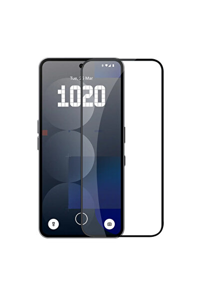 CaseOnn Nothing Phone (4a) Pro ile Uyumlu Tam Kaplayan 9H Temperli Cam Ekran ...