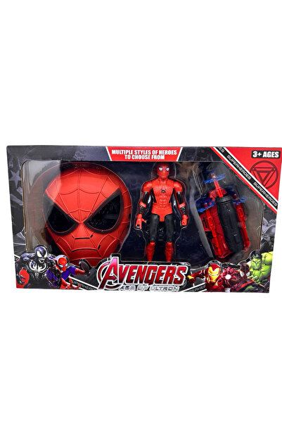 Marvel Set de Jucării Spider-Man – Mască de Supererou, Figurină de Acțiune Ar...