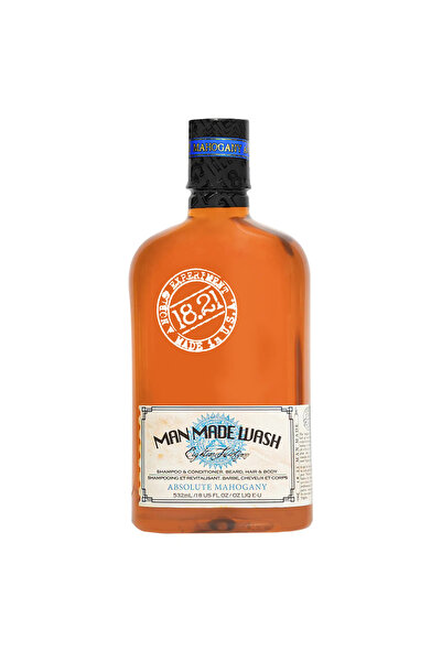 18.21 Man Made Wash Absolute Mahogany 3-σε-1 αφρόλουτρο 532 ml