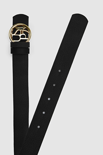 U.S. Polo Assn. حزام أسود نسائي 50322627-VR046