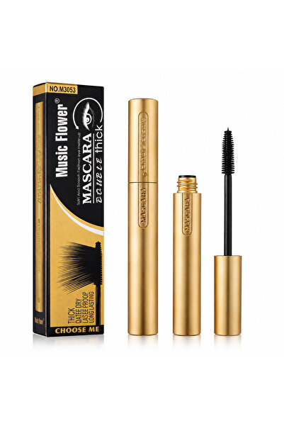 Music Flower Music Flower Mascara with Luxurious Gold Design Gives You a Look...