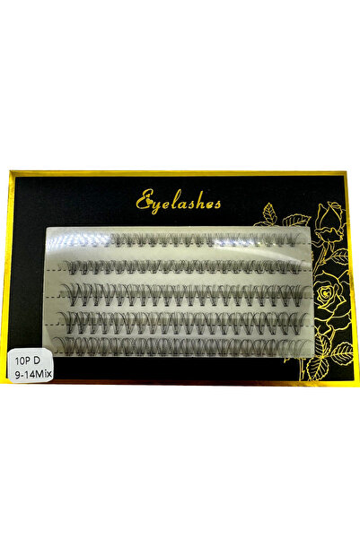 Choice MIX 0.07mm D 10D HBZGTLAD 14Rows Individual Lashes Natural Russia Volu...