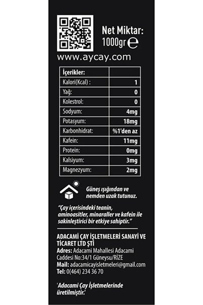 AYÇAY Naturel 5x1000g