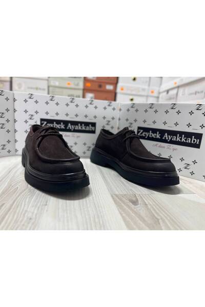 zeybek 1125-4 Genuine Leather Casual Comfortable Men's Shoes