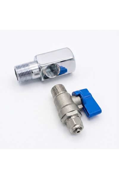 Spring Water 1/2" (15mm) Metal Hat Alma Aparatı ve Küresel Vana Seti