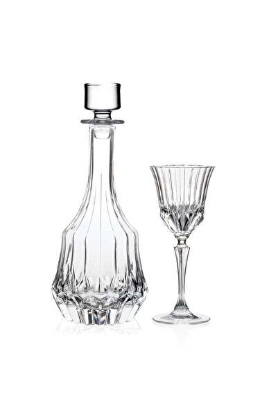 RCR Set de lichior Adagio (decanter de 750 ml + 6 pahare de 80 ml)