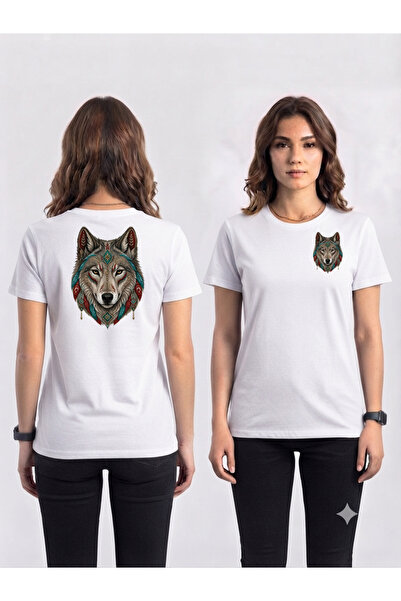 Nazlyna Bozkurt and Turkish Motif Front and Back Printed Unisex T-Shirt