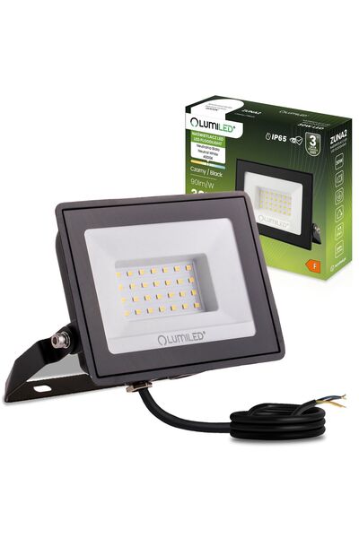 Lumiled ZUNA2 Proiector LED 30W 2700lm 4000K IP65 Negru