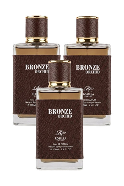 ROSELLA 3 قطع من عطر أوركيد برونزي 100 مل