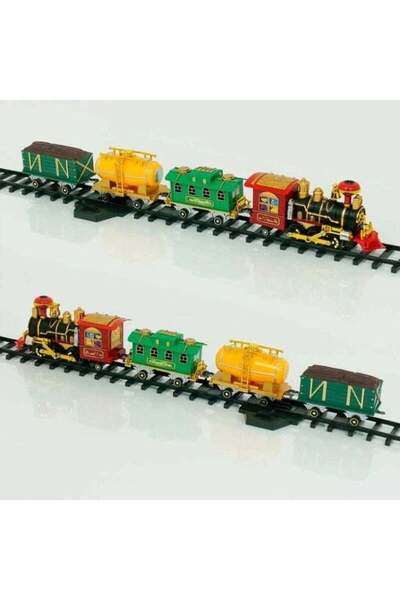 Generic Remote Control Train Set with Smoke, Lights, and Music, Classic Desig...