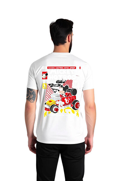 PayBuy Men's T-Shirt Classic Hotrod Car Print Retro Typography Digital Print ...