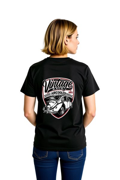 PayBuy Vintage Racing Car Adventure Printed Women's T-Shirt