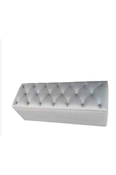 Generic Brand Bancheta tapitata tip chesterfield cu spatiu pentru depozitare,...
