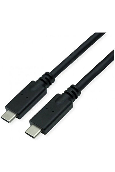 Roline Καλώδιο USB 3.2 Type-C σε Type-C Emark 85W 7μ Μαύρο 11.02.9067