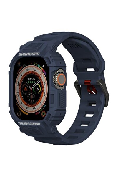 Skinarma Λουράκι+Θήκη Μέκα 2 σε 1 για Apple Watch 49mm ναυτικό μπλε