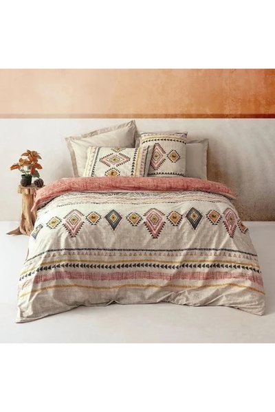 OEM Pillowcase set + pillowcase front, 100% ranforce cotton, 135x200 cm + 80x...