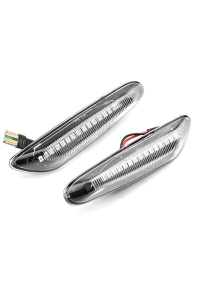 RADUS Set de 2 semnalizatoare dinamice tip aripă pentru BMW E81 E82 E87 E88 E...