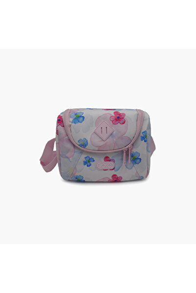 Roco Floral Lunch Bag for Girls 5-8 Yrs with Insulated Compartment