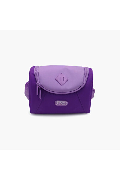 Roco Plain Lunch Bag for Girls 5-8 Yrs with Insulated Compartment