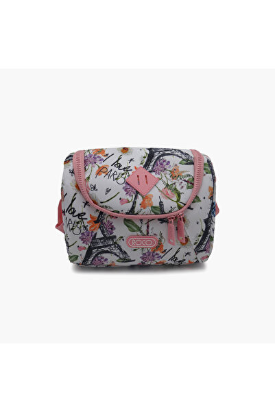 Roco Floral Lunch Bag for Girls 5-8 Yrs with Insulated Compartment
