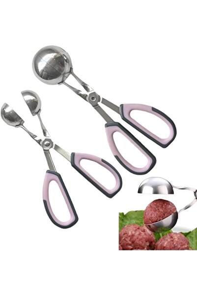STARSTAR Meatball spoon set (2 pieces), non-stick and non-slip, suitable for ...