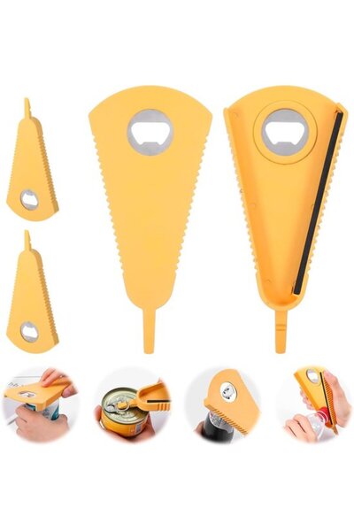 STARSTAR Two-piece rotating bottle opener, non-slip, suitable for arthritis p...