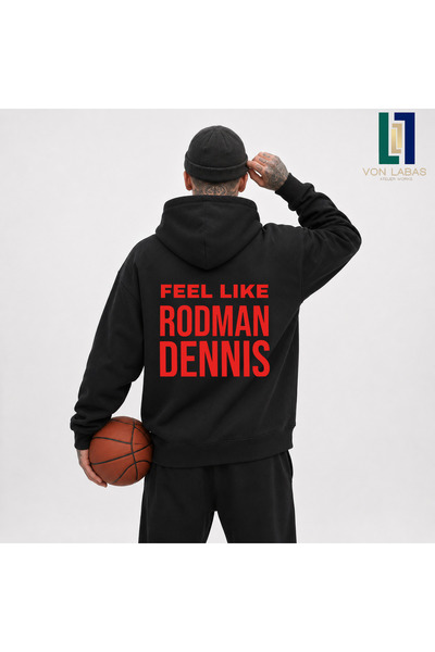 Grafftee Clothing Dennis Rodman Custom Design Cotton Sweatshirt Wear the Lege...
