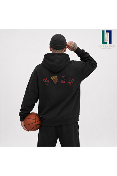 Grafftee Clothing سترة دينيس رودمان القطنية ذات التصميم الخاص، احملها على شكل...