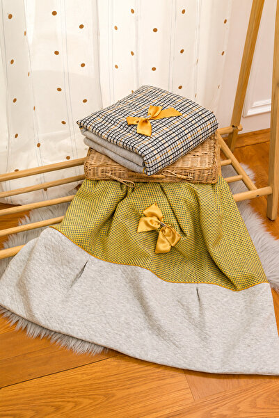 Babyhola بطانية للفتيات الصغيرات بتفاصيل شريطية 0.5 TOG مبطنة 13521