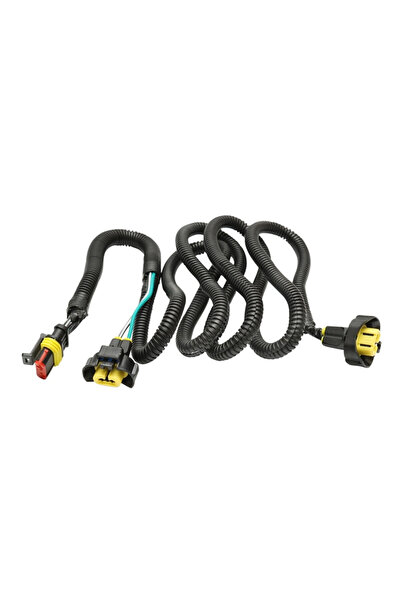 DAsiNU Front Bumper Fog Light Electrical Wiring Harness Compatible Dacia Loga...