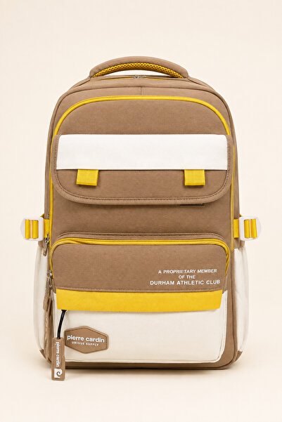 Pierre Cardin Unisex School Backpack Multi-Compartment Ergonomic Primary Scho...
