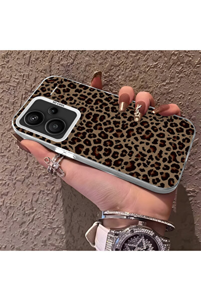 CHICASELUX Redmi Note 13 Pro Plus+ 5G Uyumlu Klasik Leopar Desenli Kılıf, Yük...