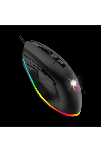 AQIRYS Mouse cu fir ACRUX negru