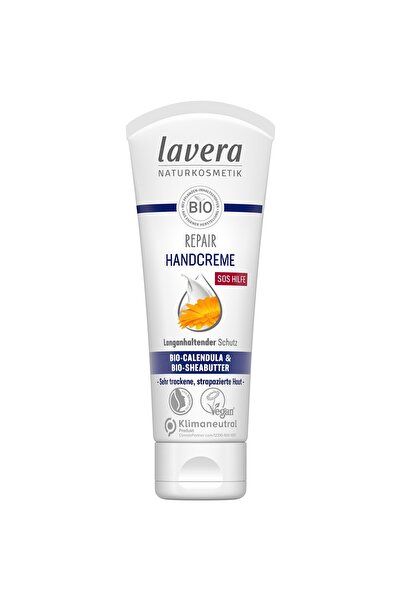 Lavera Cremă de mâini cu proprietăți reparatoare, conținând calendula organic...