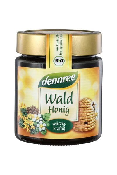 Dennree Miere de pădure ecologică, 500g