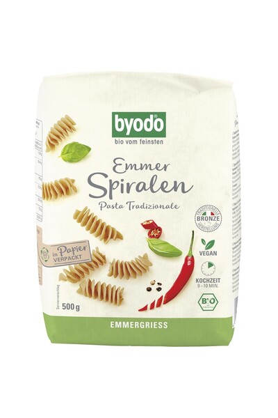 Byodo Spirelli din emmer,
