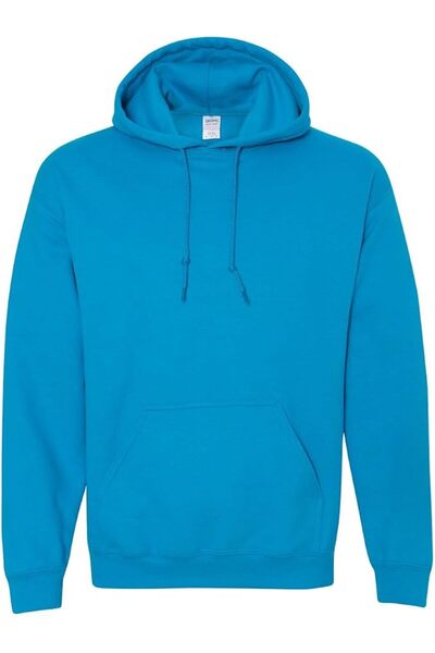 GILDAN Men's Fleece Hooded Sweatshirt