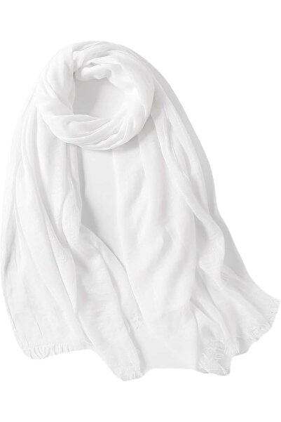 GENERAL Jeelow Cotton Feel Scarf Shawl Wrap Soft Lightweight Scarves And Wrap...