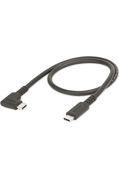 startech Καλώδιο βίντεο USB 3.2 USB-C Αρσενικό σε USB-C 100W PD Μαύρο 0,5μ