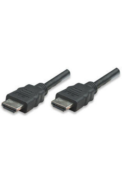 MANHATTAN Καλώδιο HDMI αρσενικό σε αρσενικό 3μ Μαύρο Κωδικός: 391528