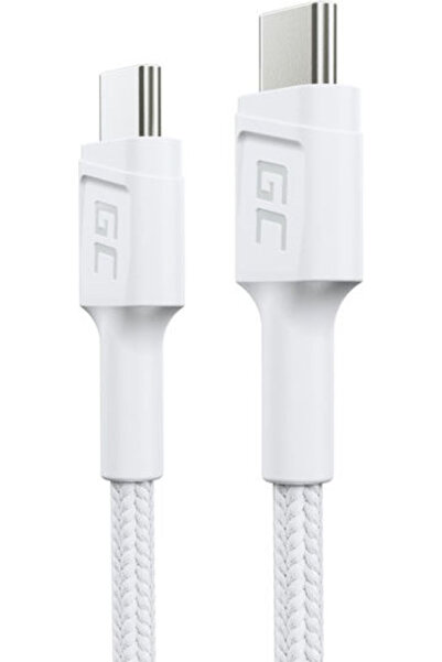 Green Cell Powerstream Πλεκτό Καλώδιο USB 3.2 USB-C Αρσενικό - USB-C 60W PD Λ...