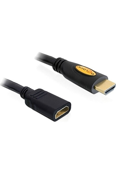 DELOCK Καλώδιο HDMI 1.4 Υψηλής Ταχύτητας 1080p 120Hz HDMI Αρσενικό - HDMI Θηλ...